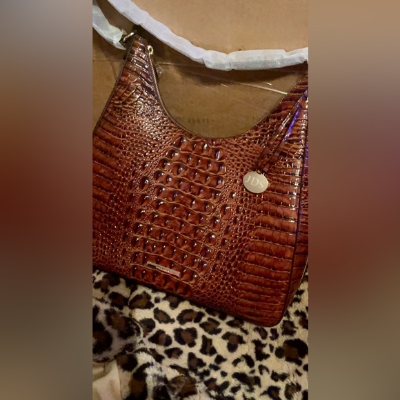 Brahmin for Sale. Purse only. No emblem. Can’t return bc it’s personalized! - Picture 3 of 3